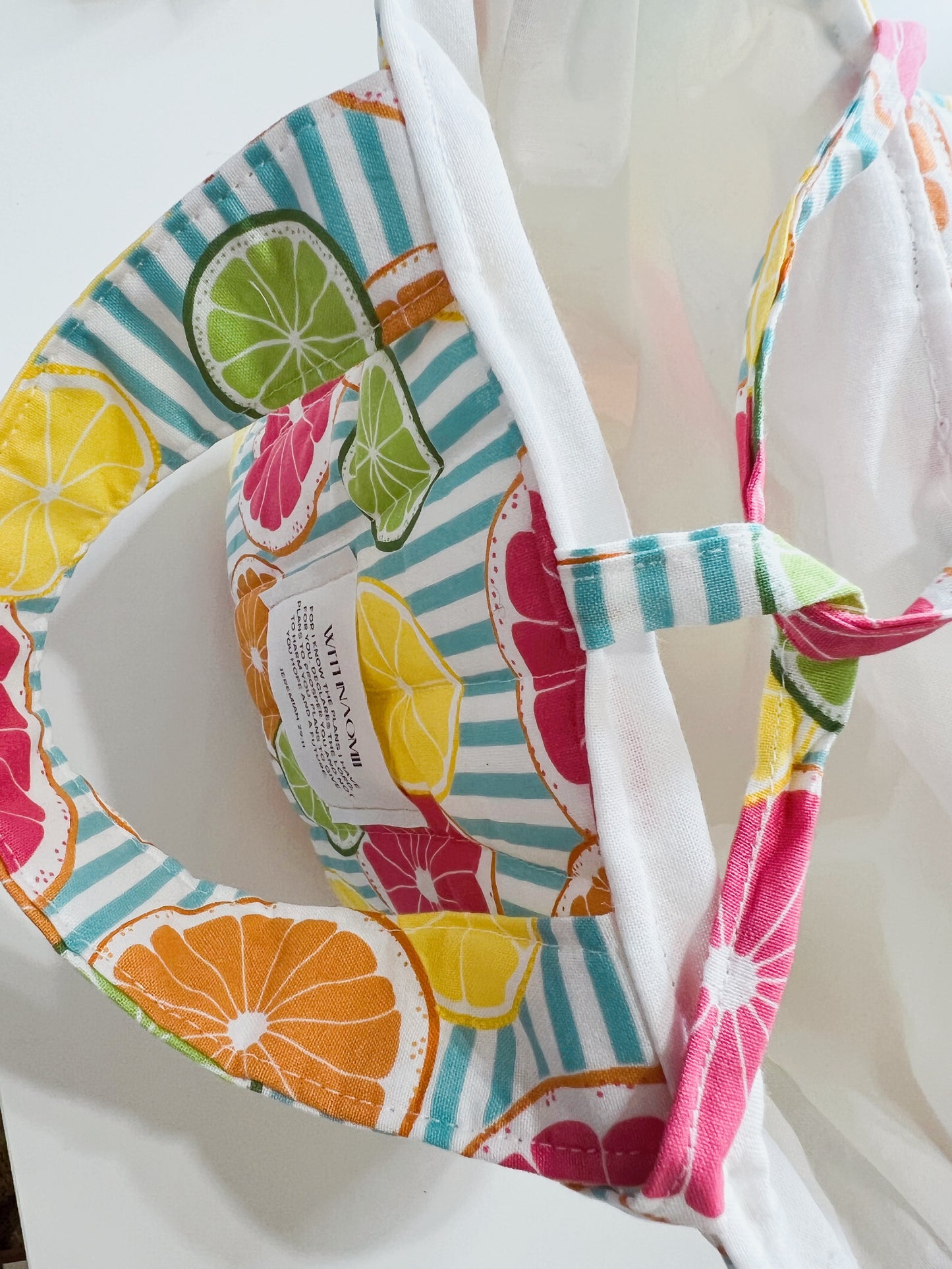 Jeremiah 29:11 the fruit mini bag (summer citrus)