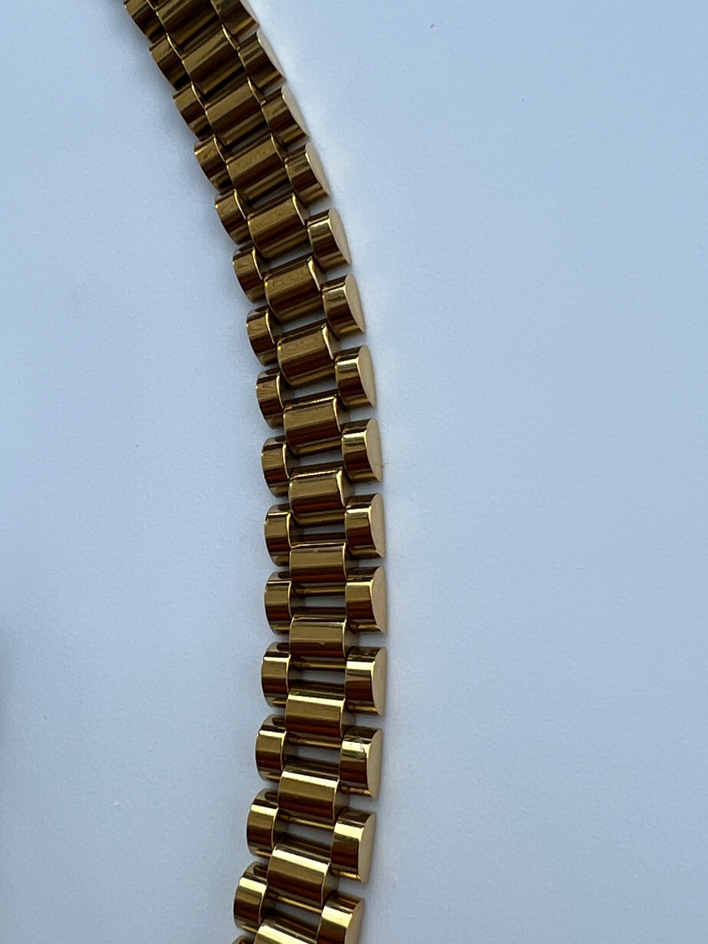 'Sol' chunky watch bracelet