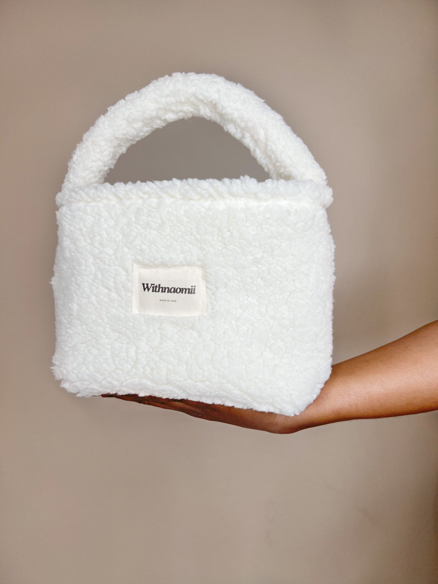 Basically not basic tote bag vanilla
