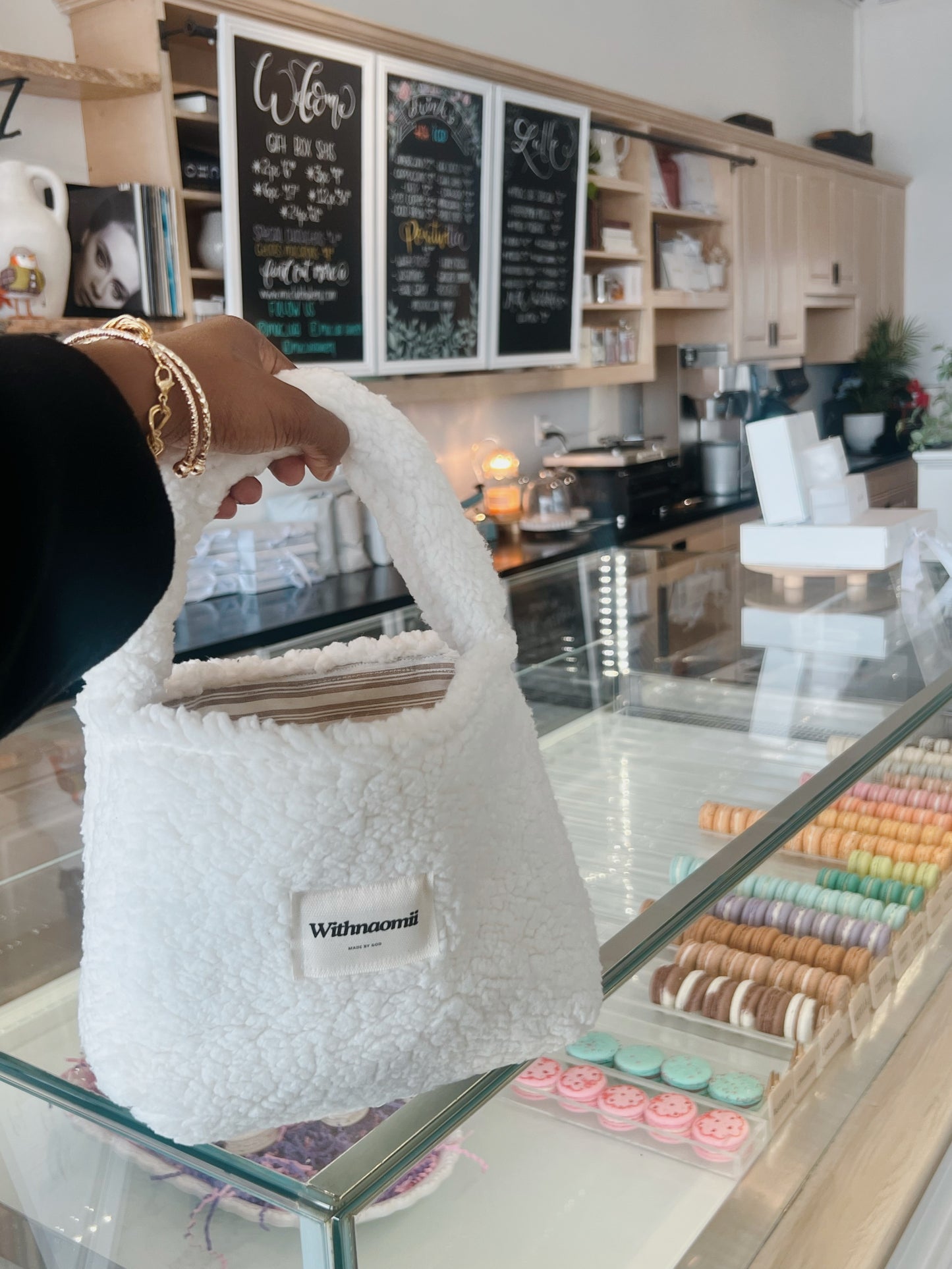 Basically not basic tote bag vanilla