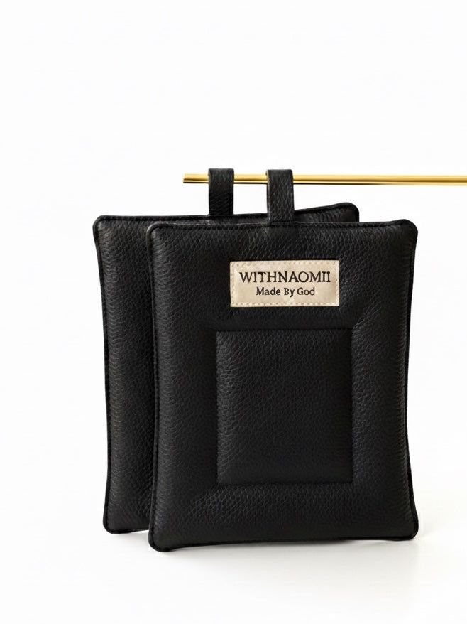 Leather coaster