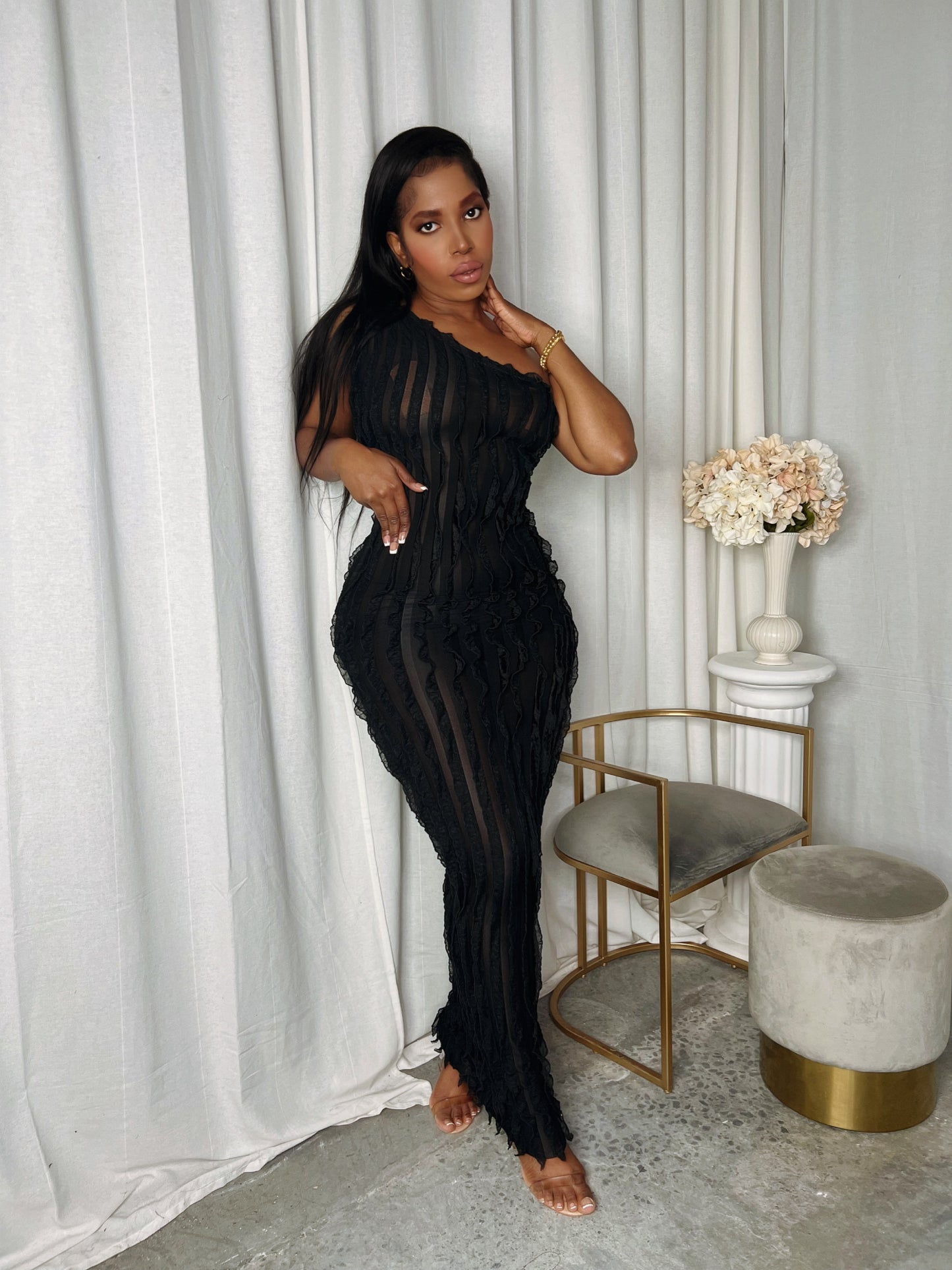 Chosen one dress restock blk