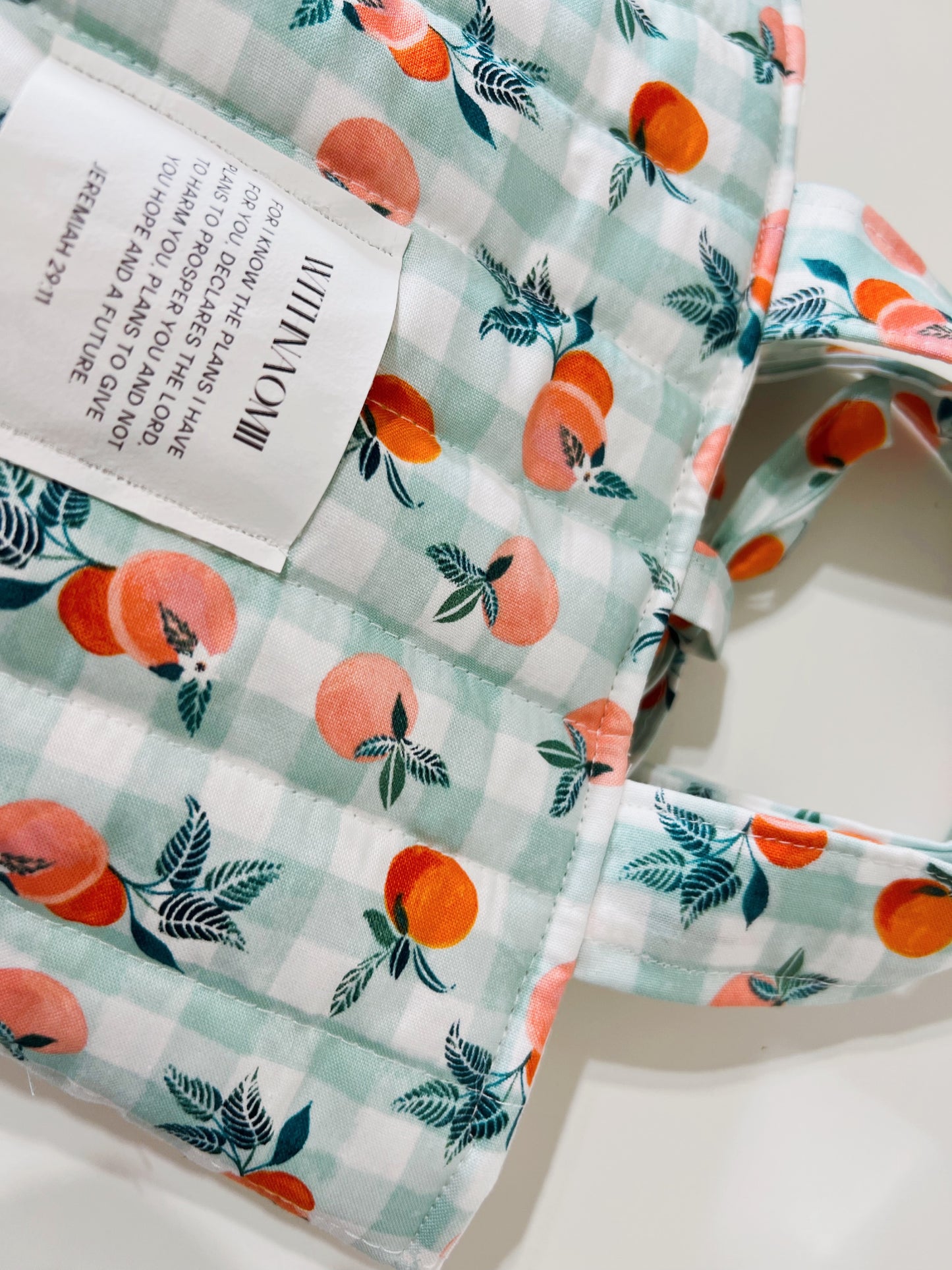 Jeremiah 29:11 the fruit mini bag (orange)
