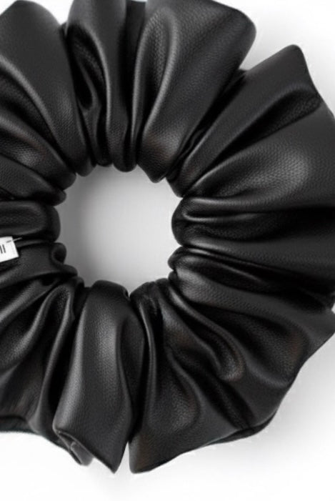 Mini Leather | XXL scrunchie