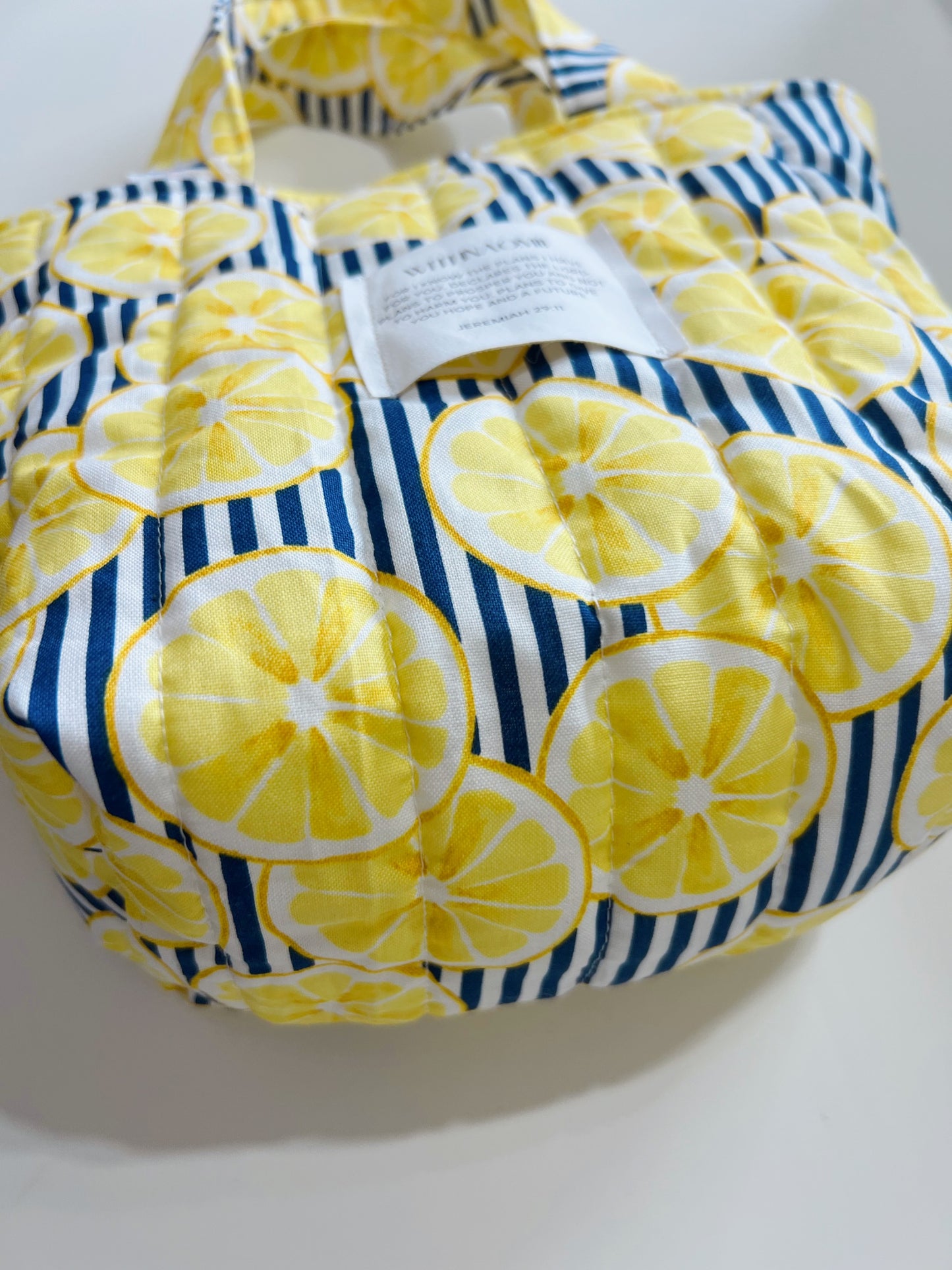 Jeremiah 29:11 the fruit mini bag (lemon)
