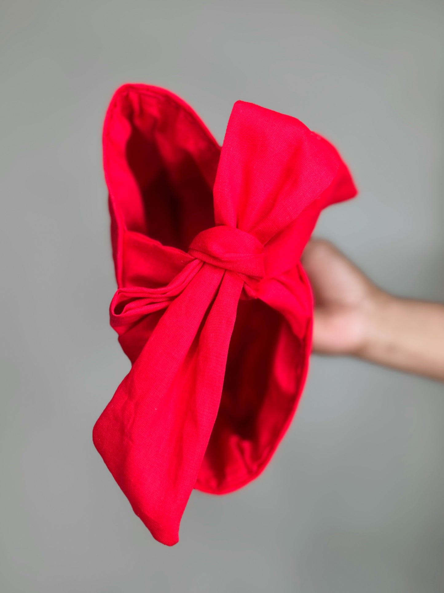 Be still & know | padded Bible sleeve cherry