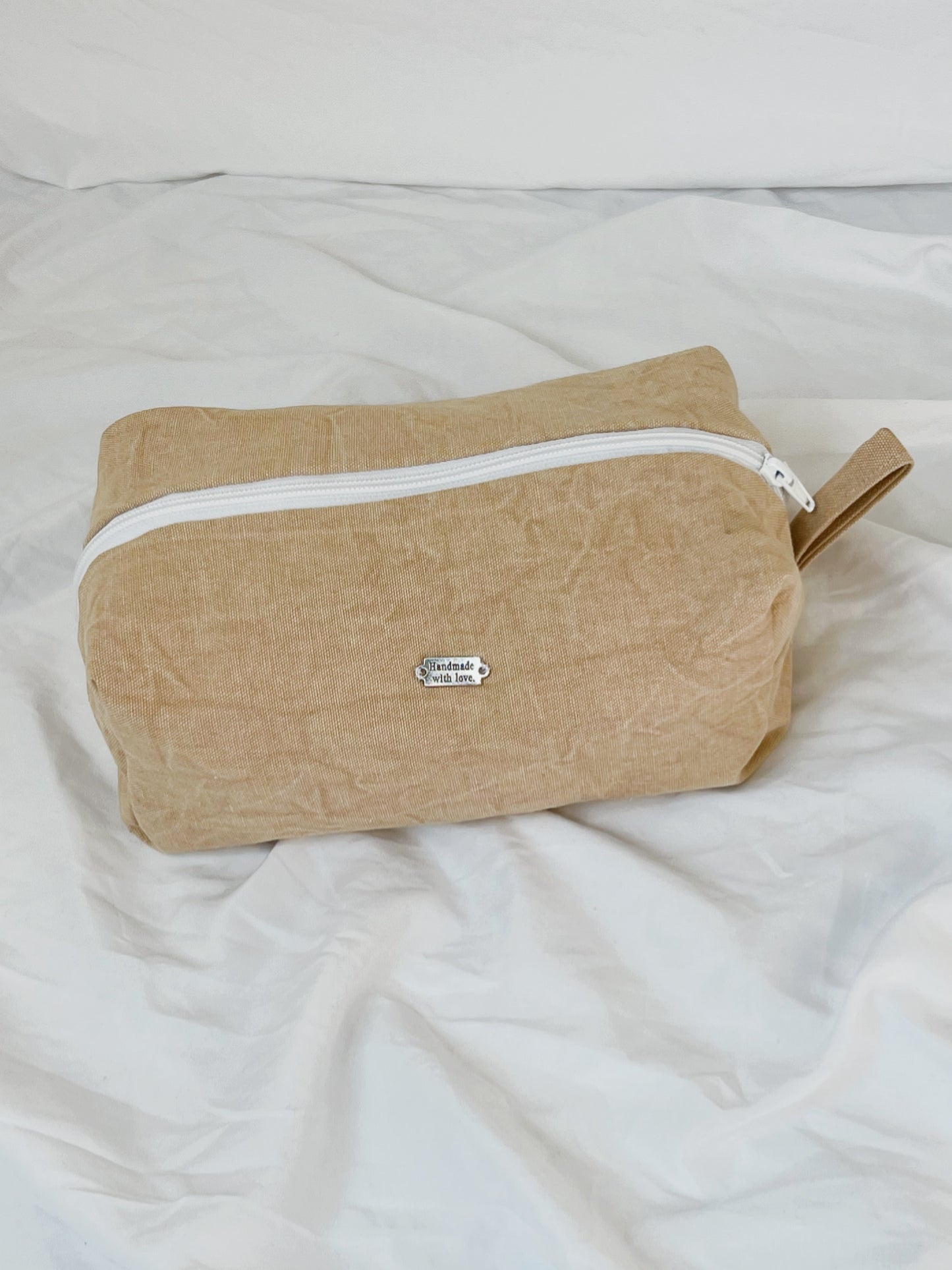 Take me with you | large bag washed taupe