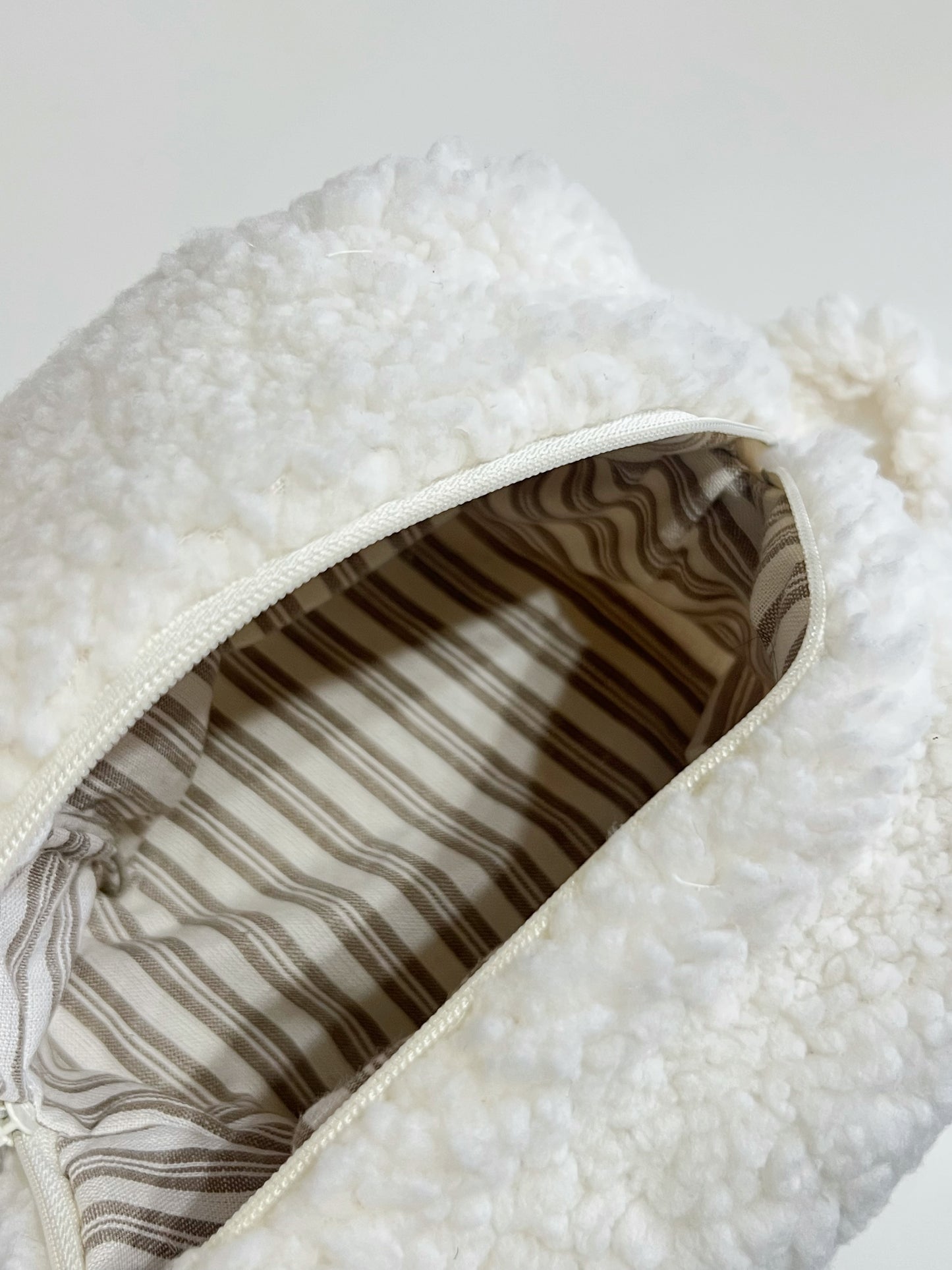 Teddy bow bag | L’ivoire