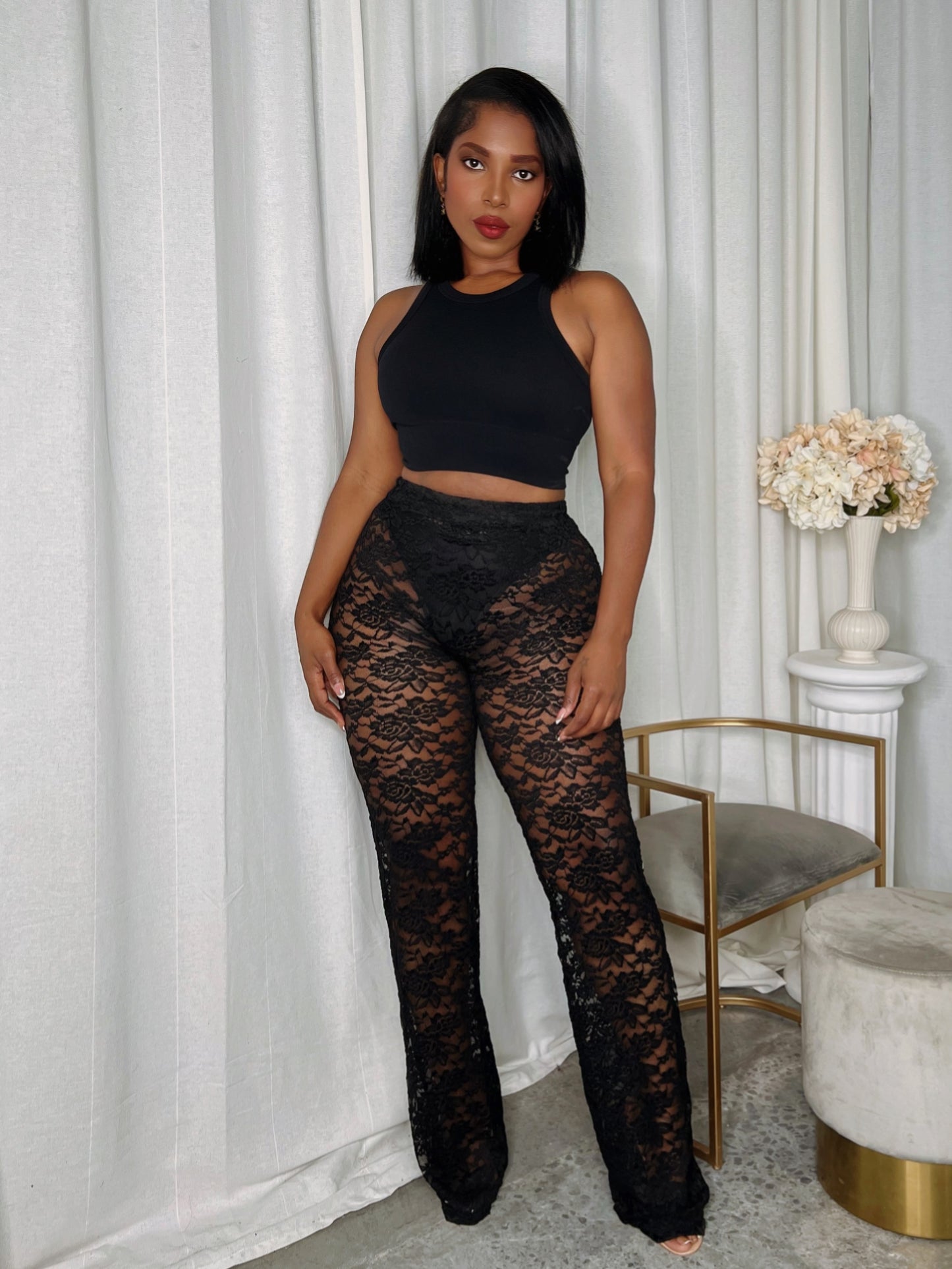 Dream lace trouser | last restock