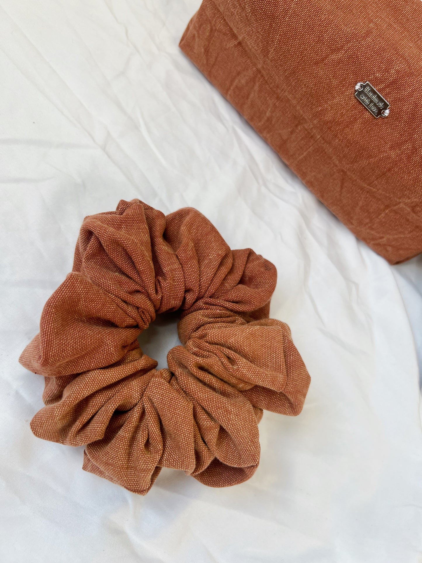 Take me with you | XXL scrunchie topaz