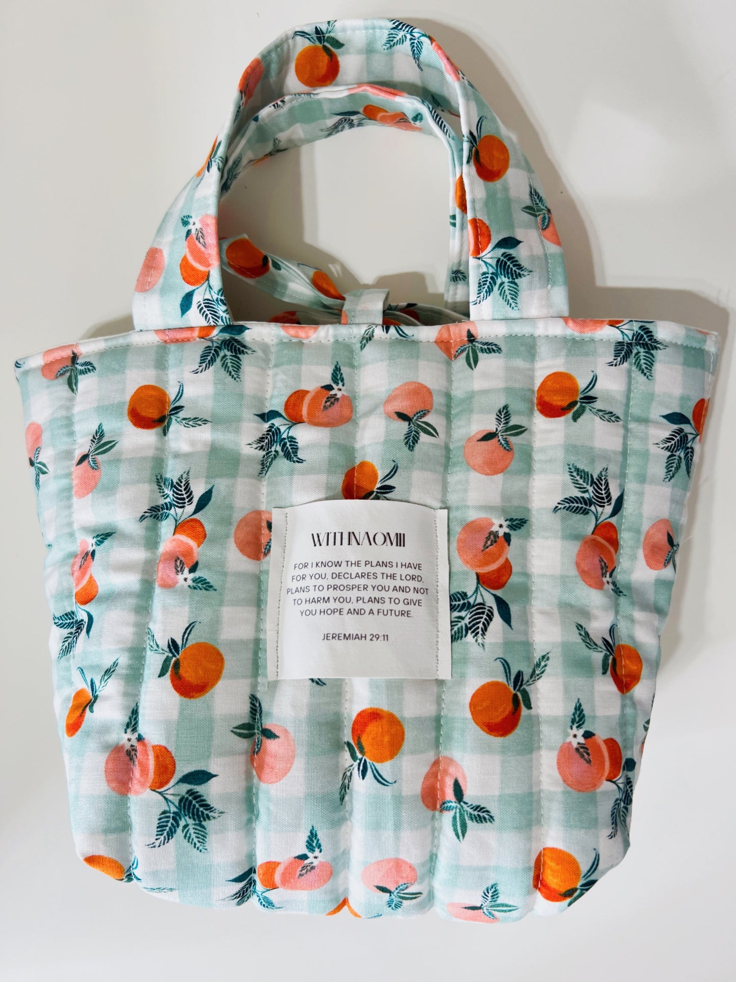 Jeremiah 29:11 the fruit mini bag (orange)
