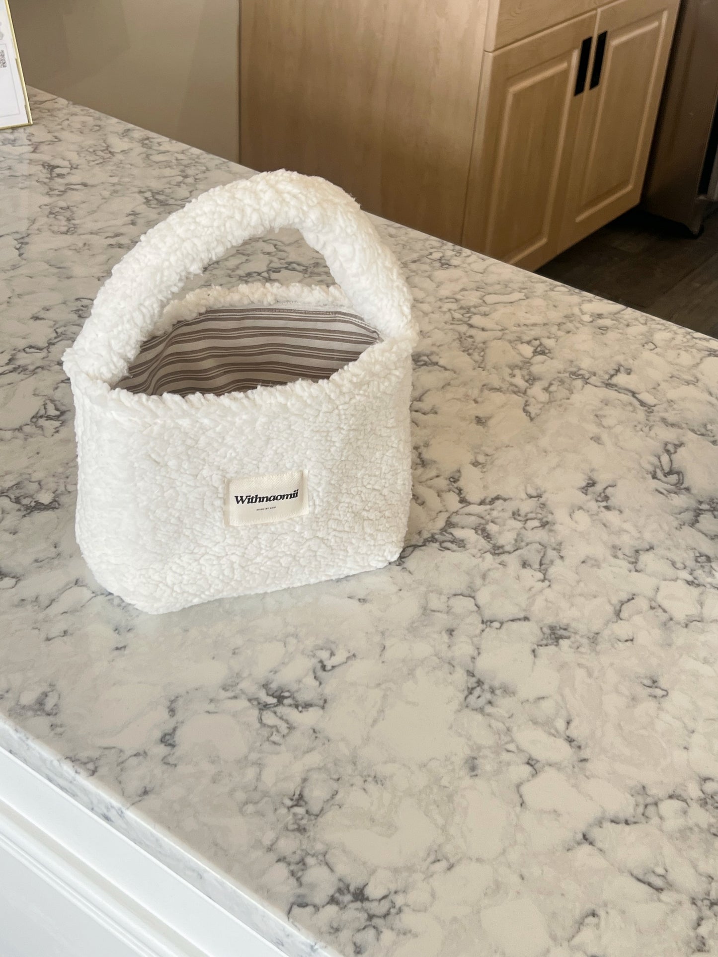 Basically not basic tote bag vanilla