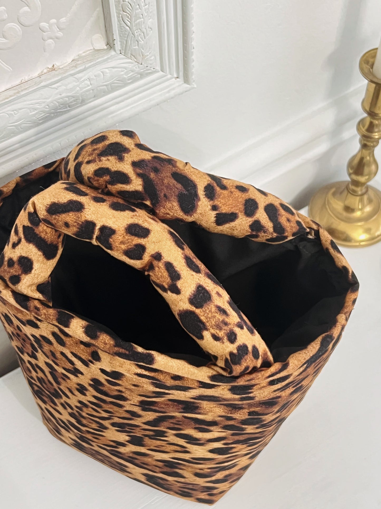 Mira puff tall tote bag