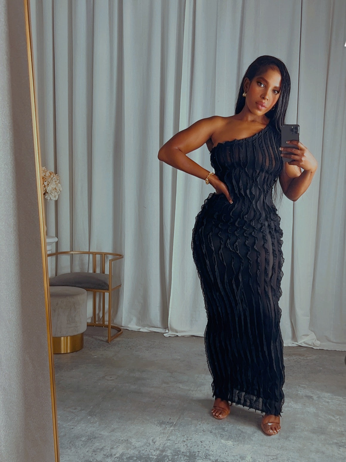 Chosen one dress restock blk