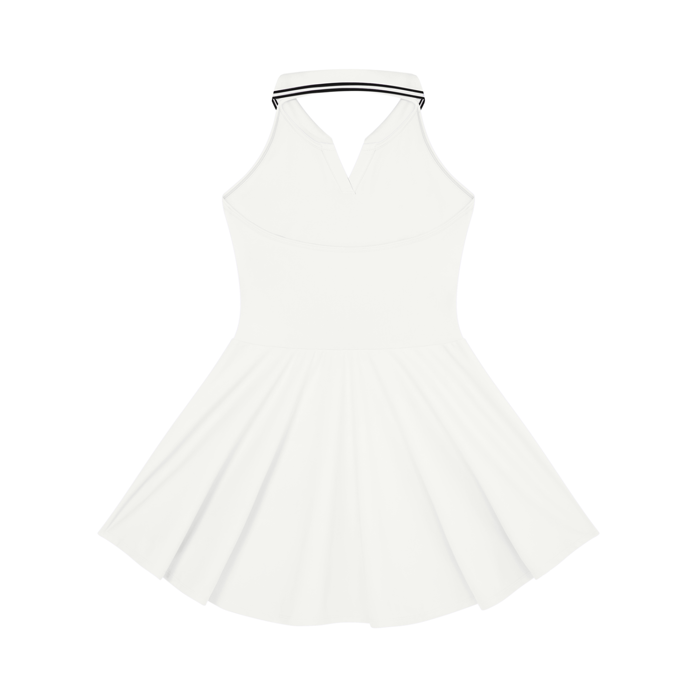 Victory Women's Collared Halter A-Line Tennis Dress