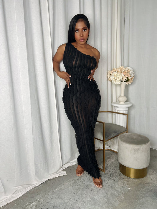 Chosen one dress restock blk