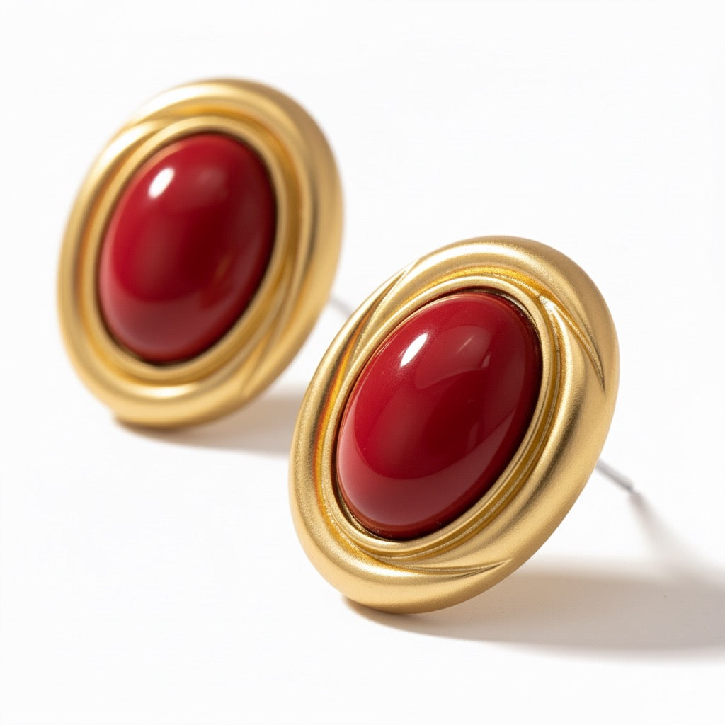 The Scarlett Heritage Studs