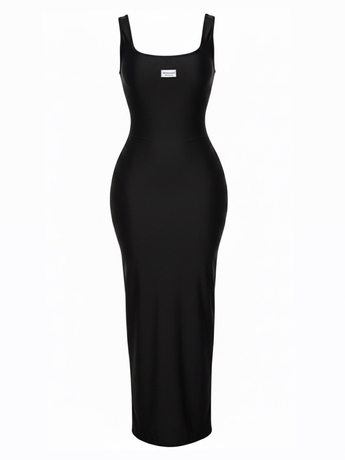 Second skin snatched slip dress