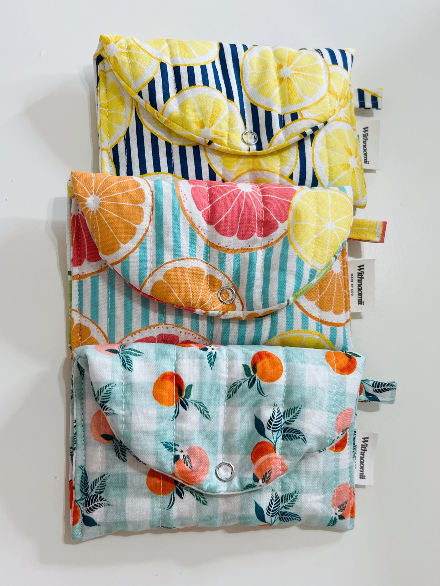 The fruit of life card holder (summer citrus wallet)