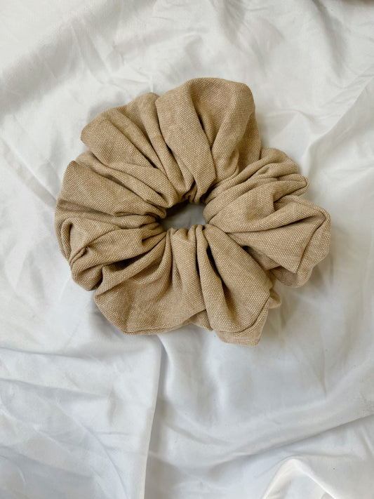 Take me with you | XXL scrunchie taupe