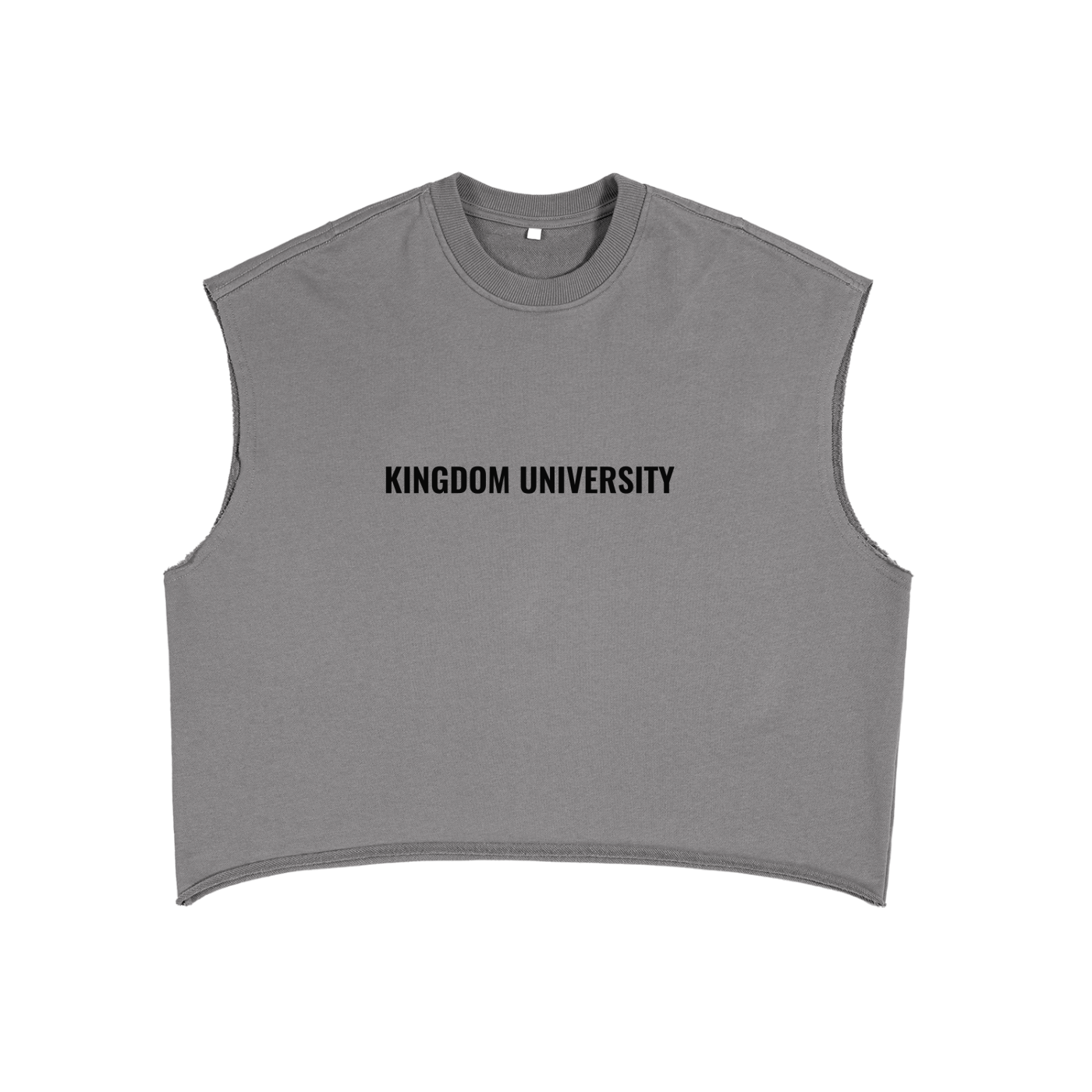 French Terry Boxy Unisex Tank Top