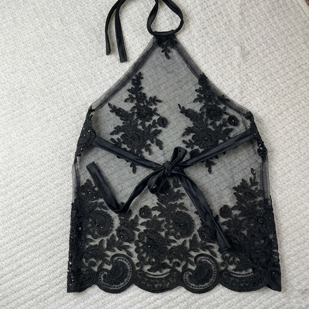 Blackberry sorbet halter top