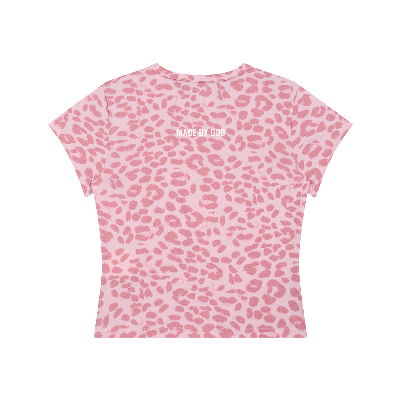 Made By God Leopard Print T-Shirt