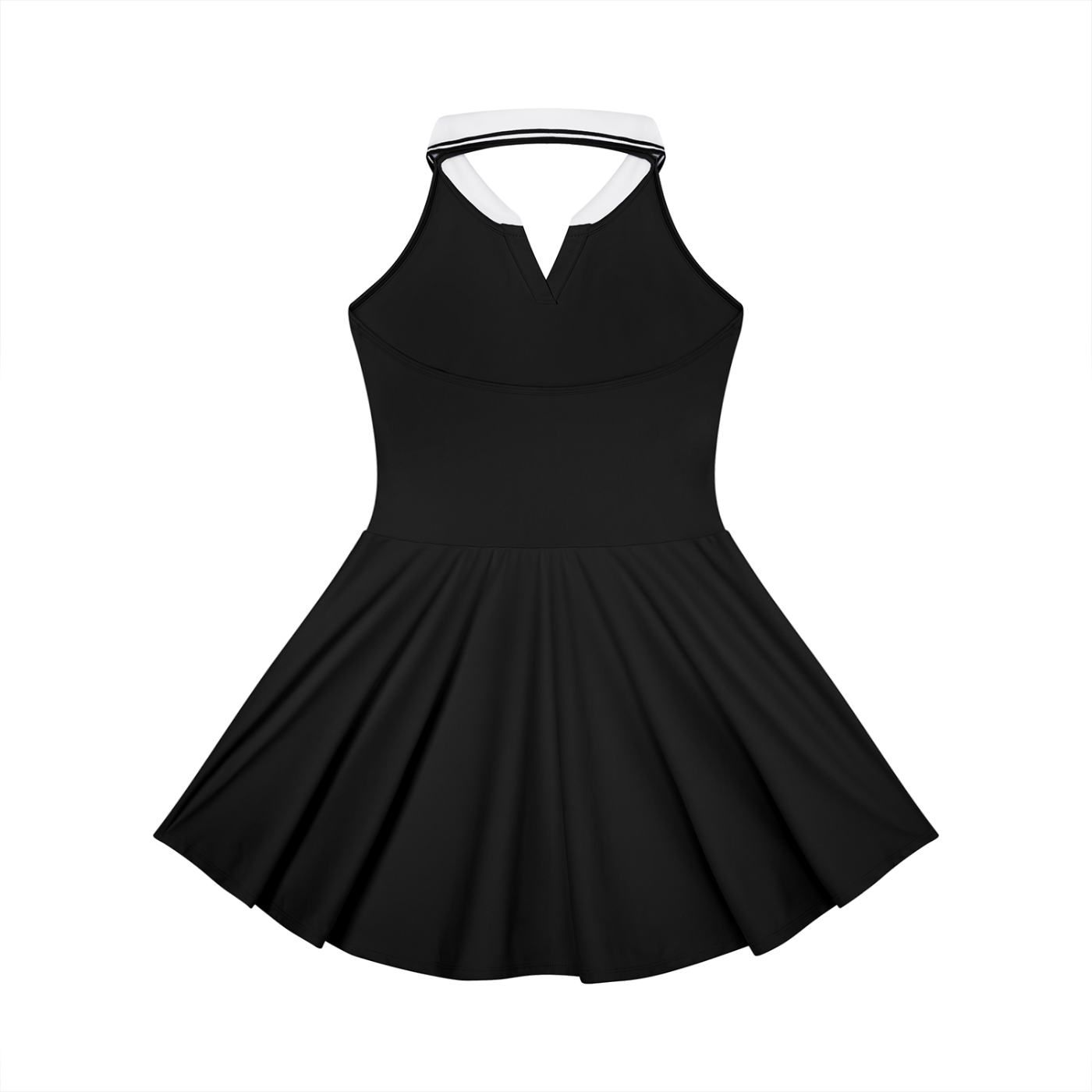 Victory Women's Collared Halter A-Line Tennis Dress