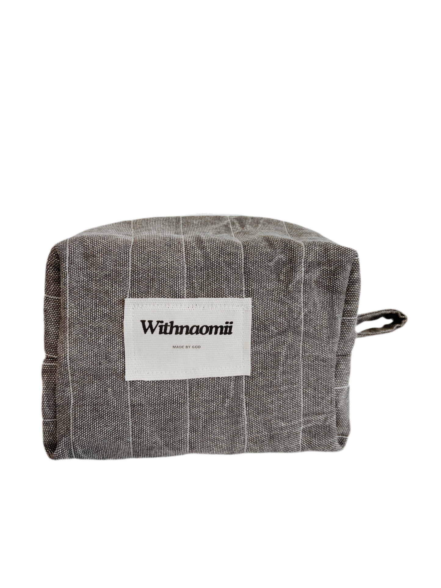 Take me with you • small quilted bag dove