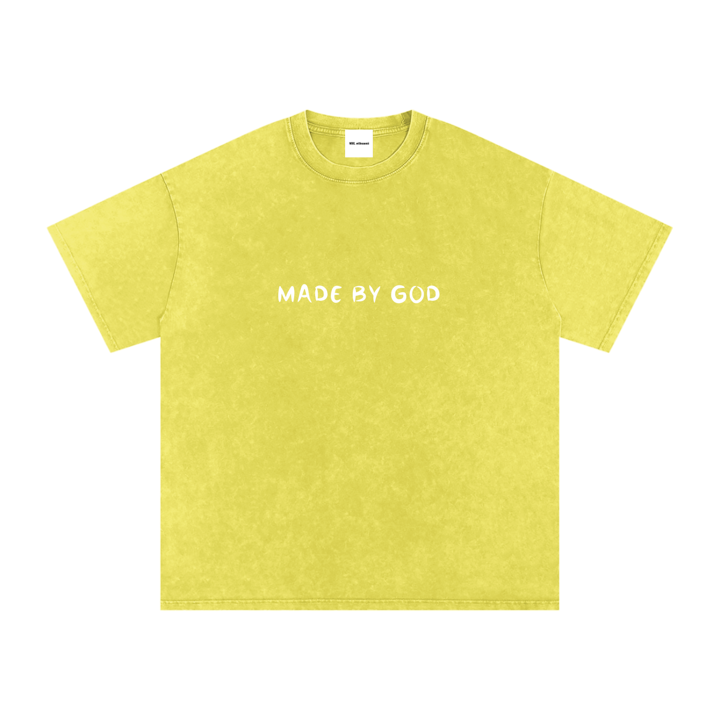 The Blueprint Washed Oversized Unisex Cotton T-Shirt