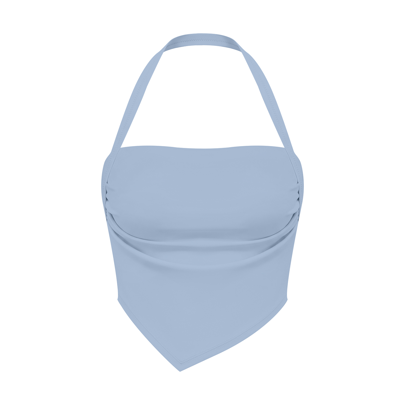 Every Day Ruched Halter Neck Yoga Tank Top