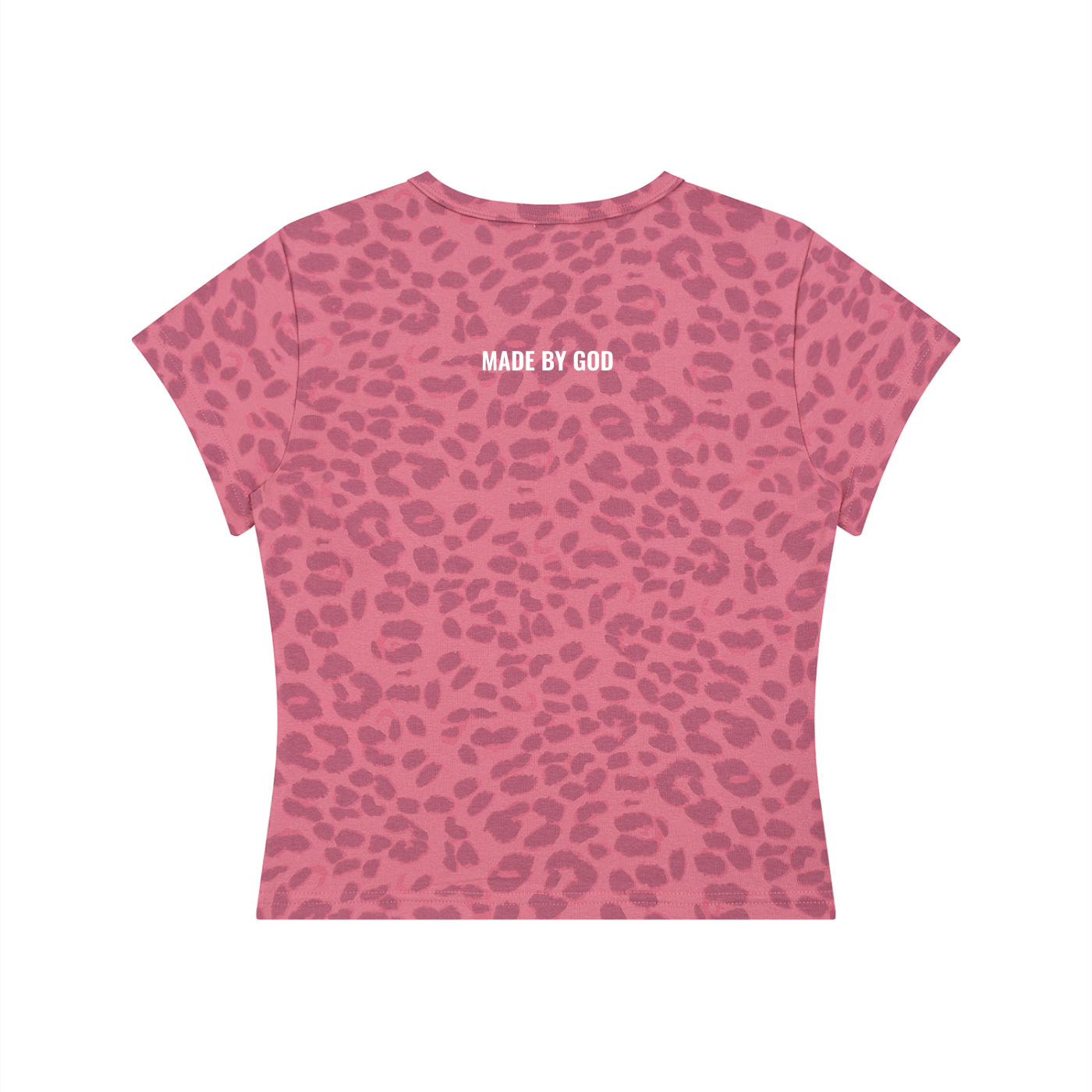 Made By God Leopard Print T-Shirt