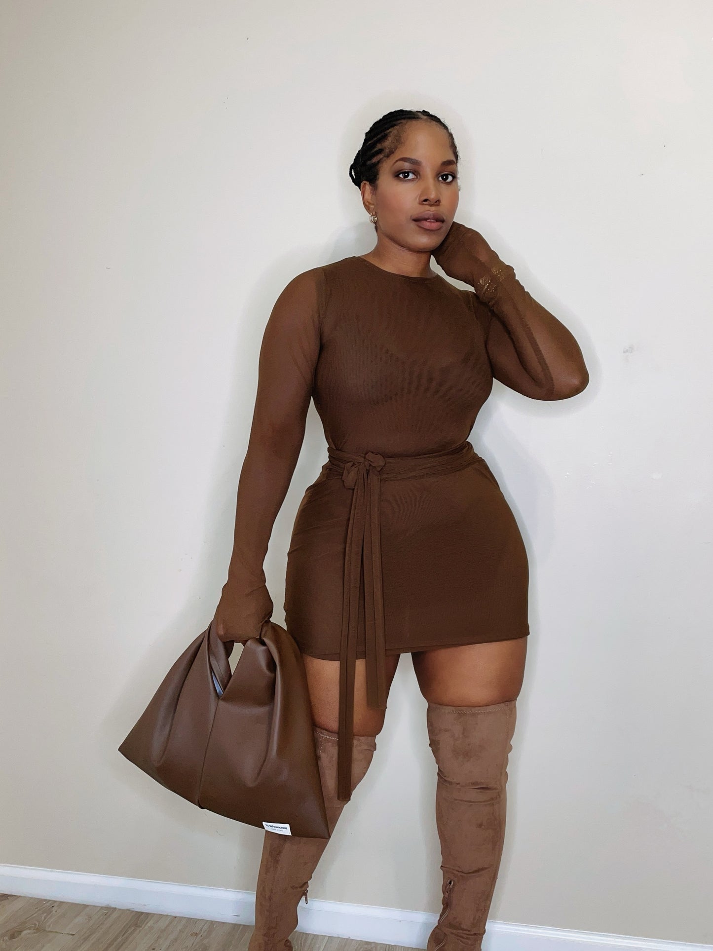 Bolsa jumbo bag | brown