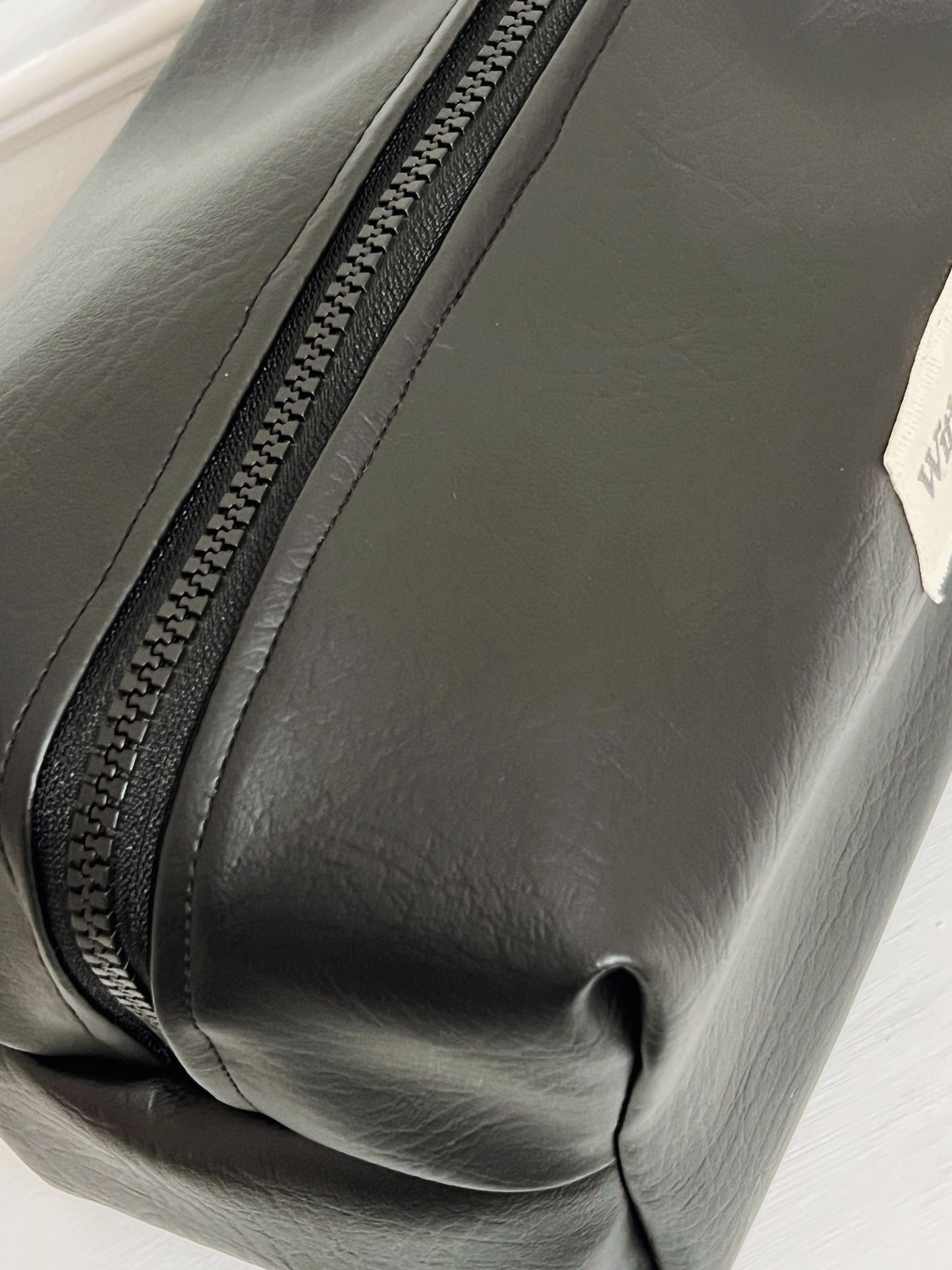 Leather money unisex pouch