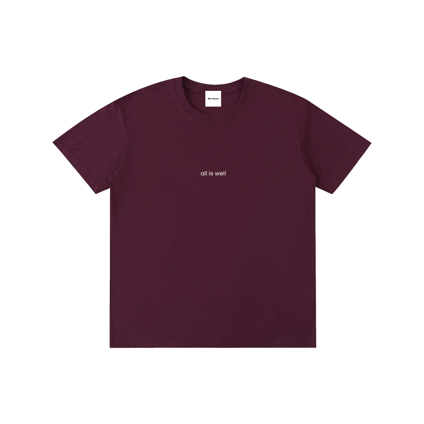Pure Cotton Unisex All Is Well T-Shirt