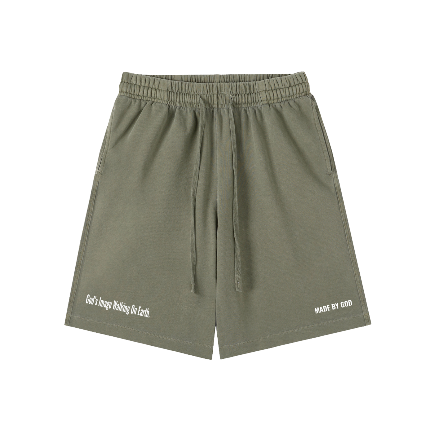 God’s Image Vintage Wash Cotton Shorts