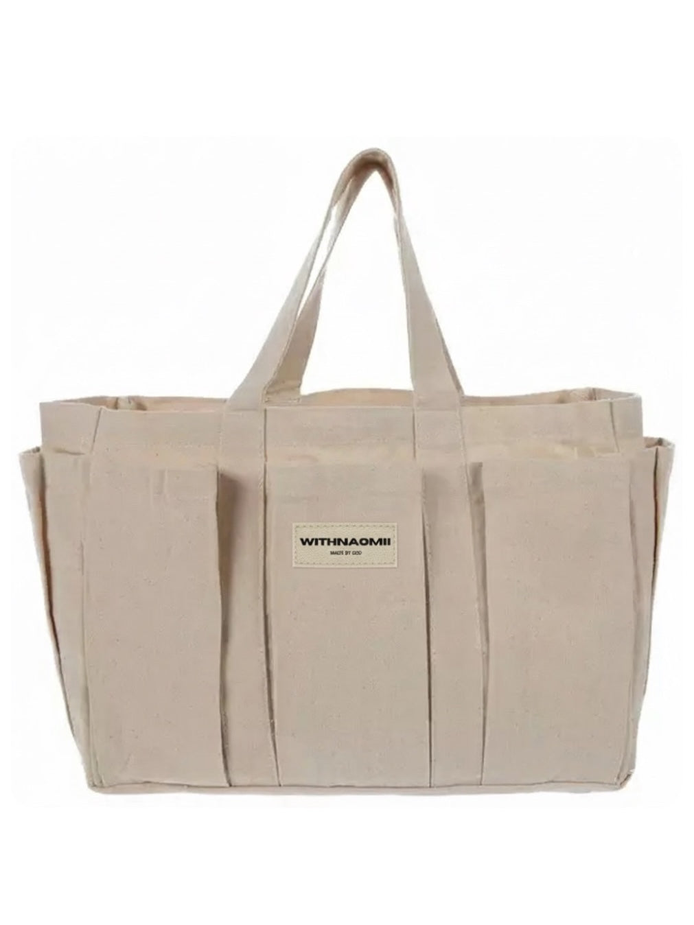 Carry everything with me tote | Natural hue