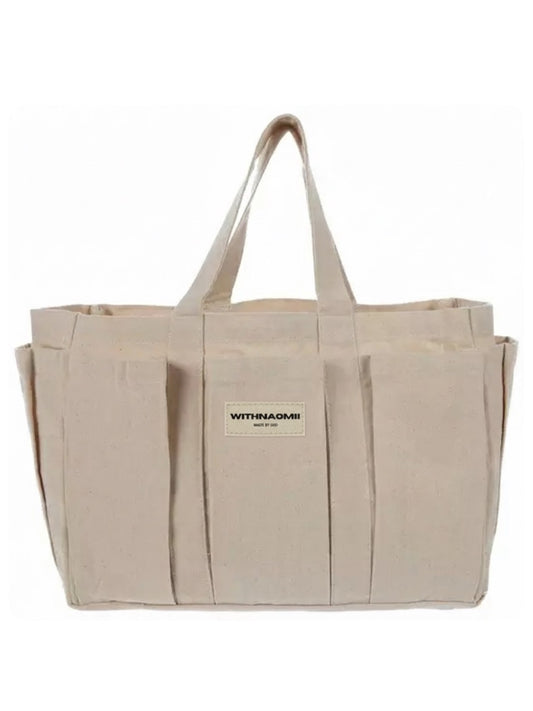 Carry everything with me tote | Natural hue