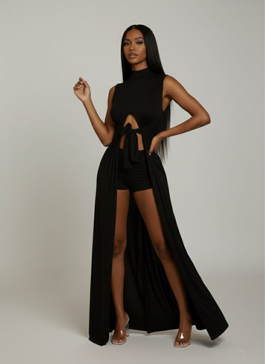 Ariana two piece set | onyx