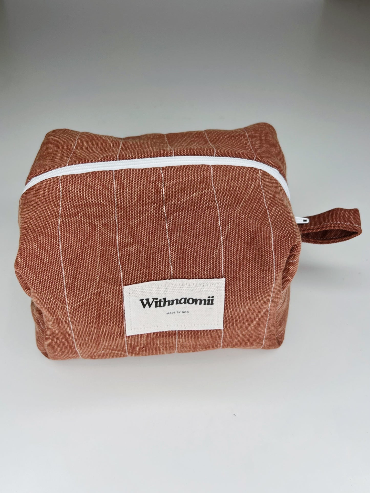Take me with you • small quilted bag topaz