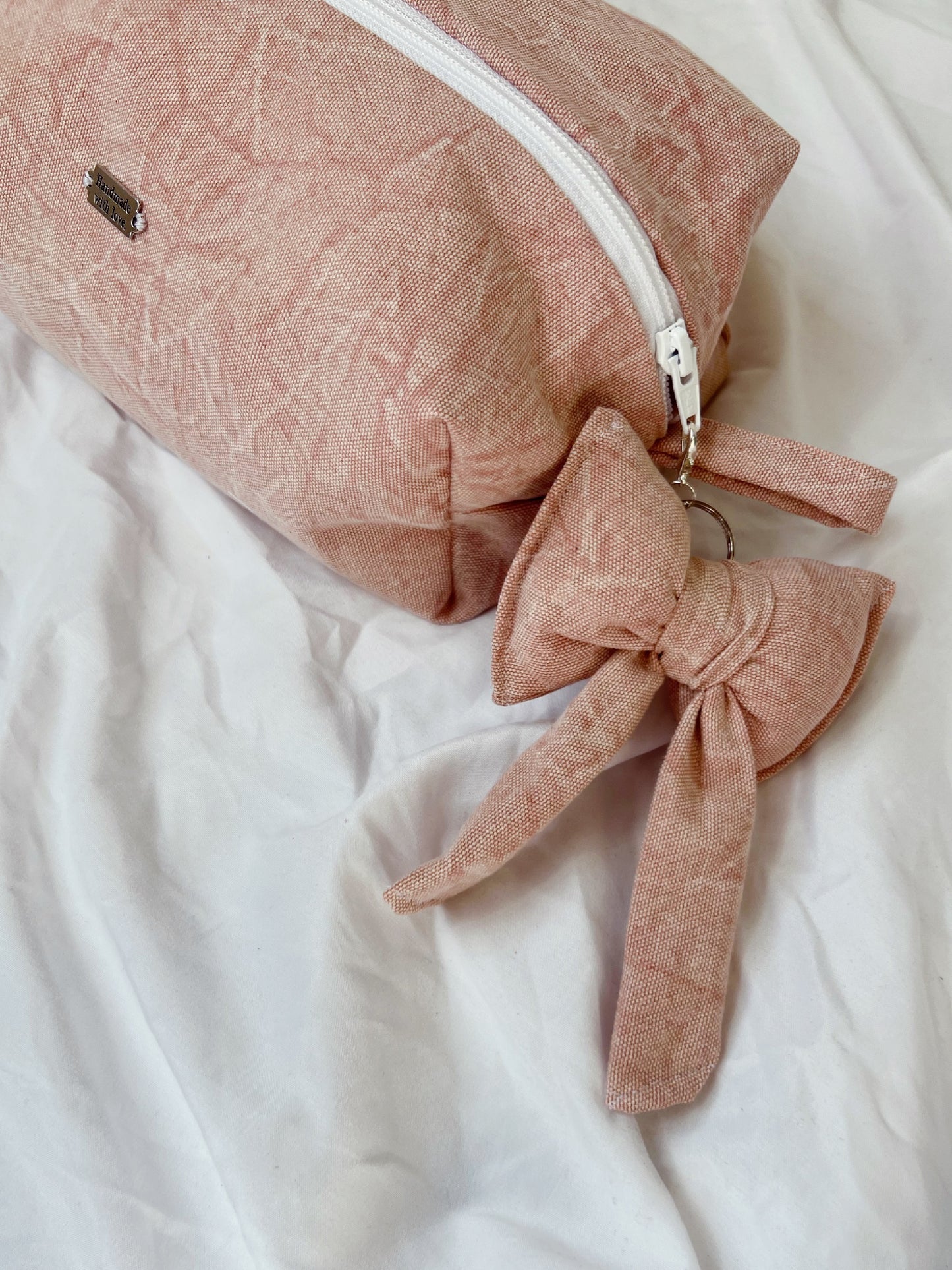 Take me with you keychain | blush