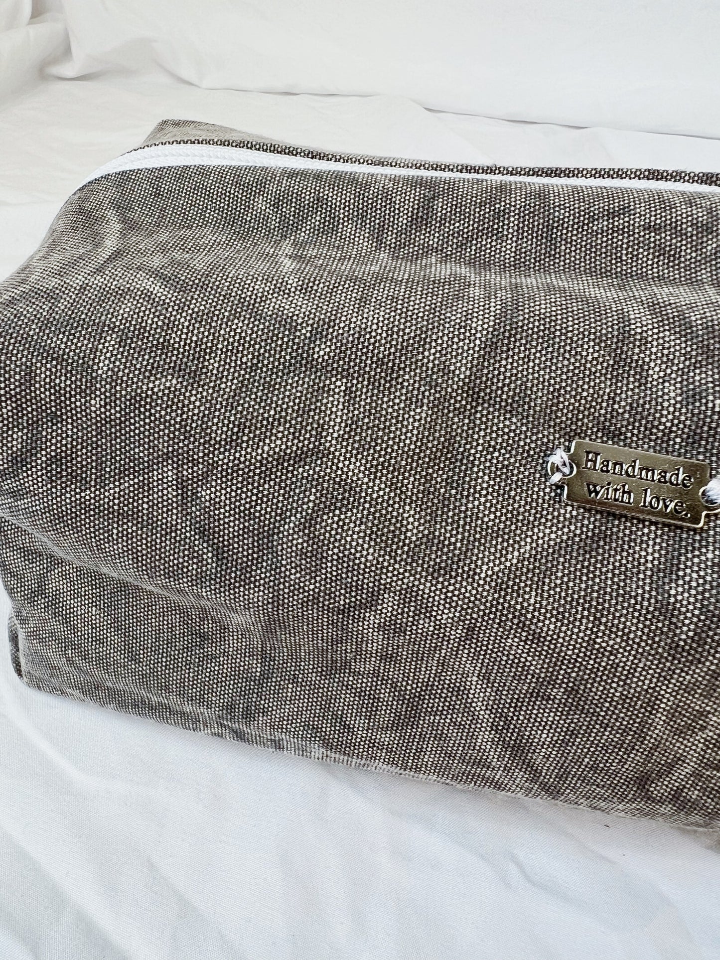 Take me with you | large bag washed dove