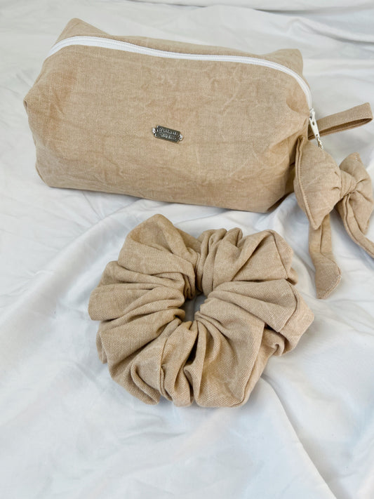 Take me with you | large bag washed taupe