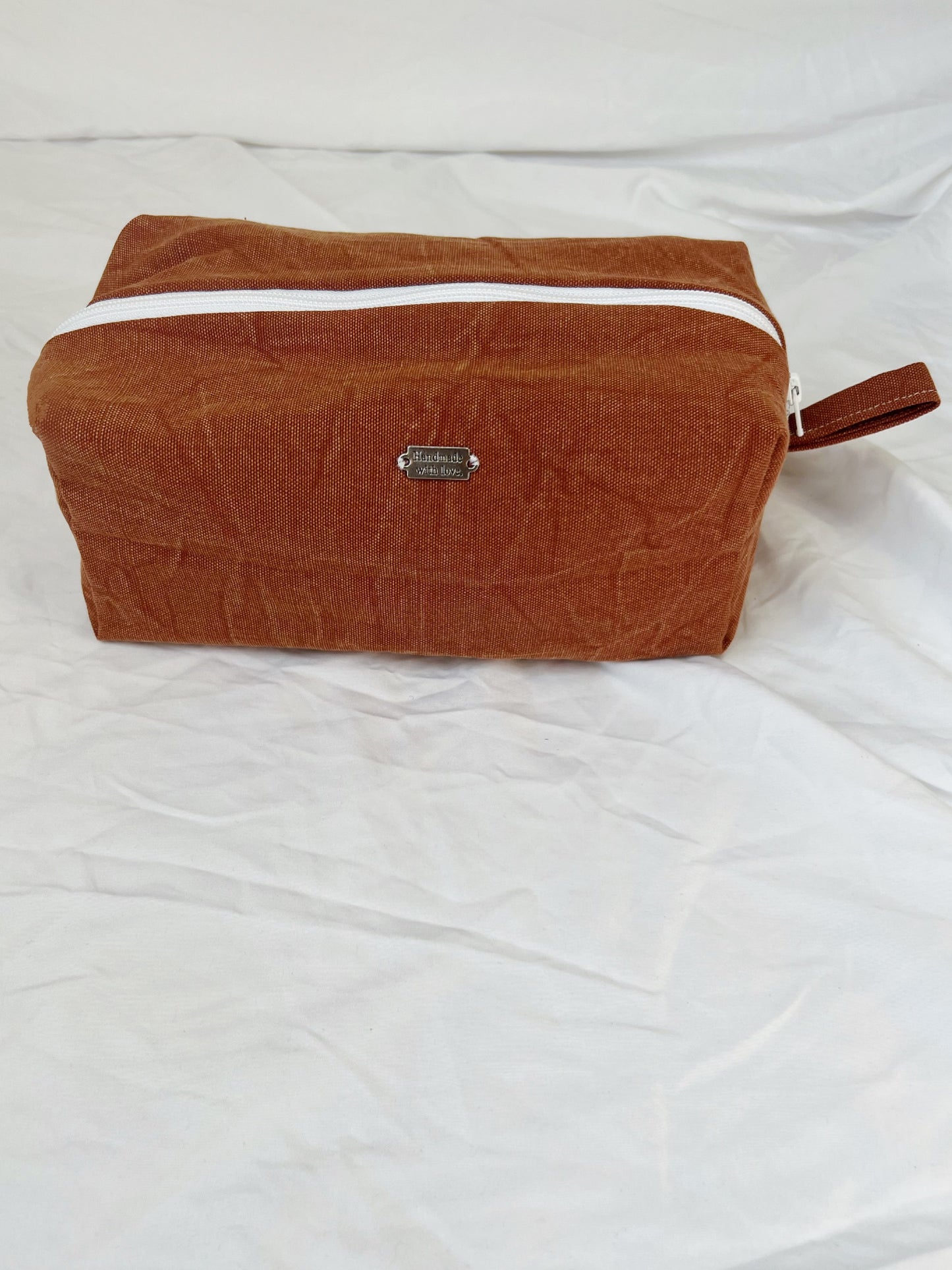 Take me everywhere | cosmetic bag washed topaz
