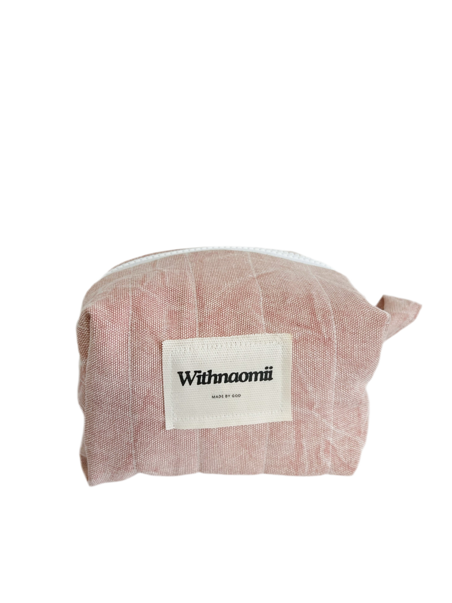 Take me with you • small quilted bag blush