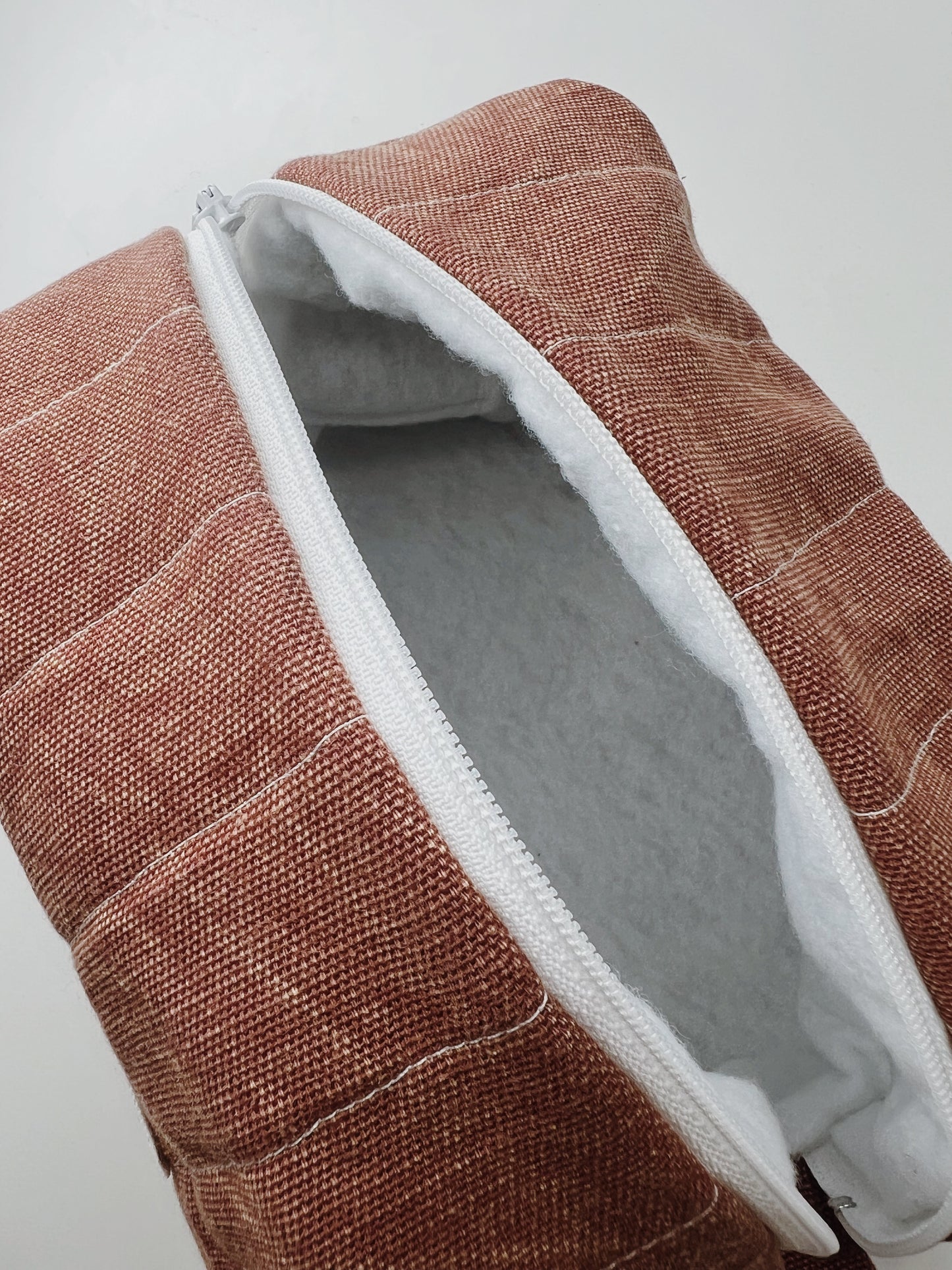 Take me with you • small quilted bag topaz