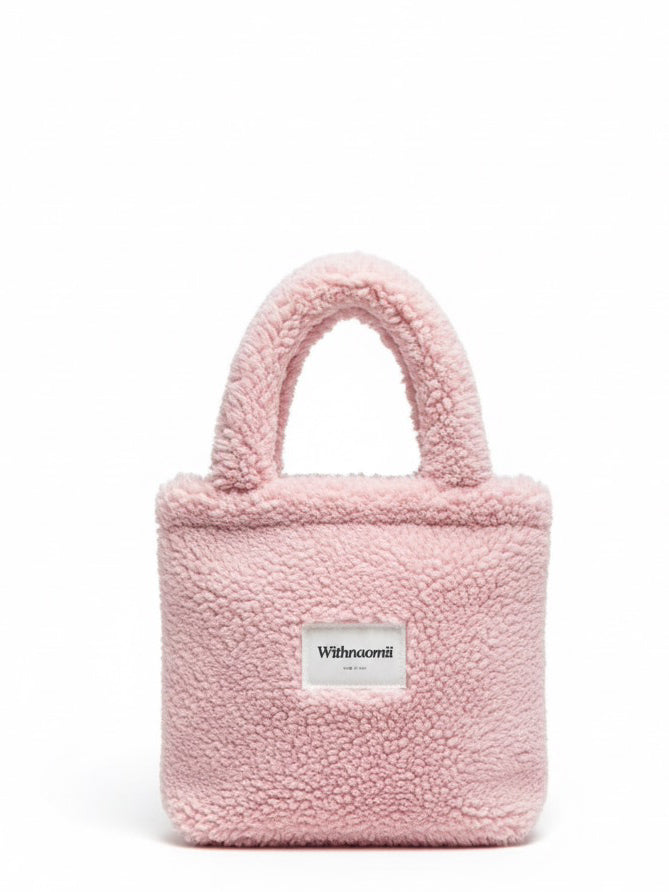 Basically not basic tote bag blush
