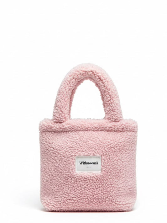 Basically not basic tote bag blush
