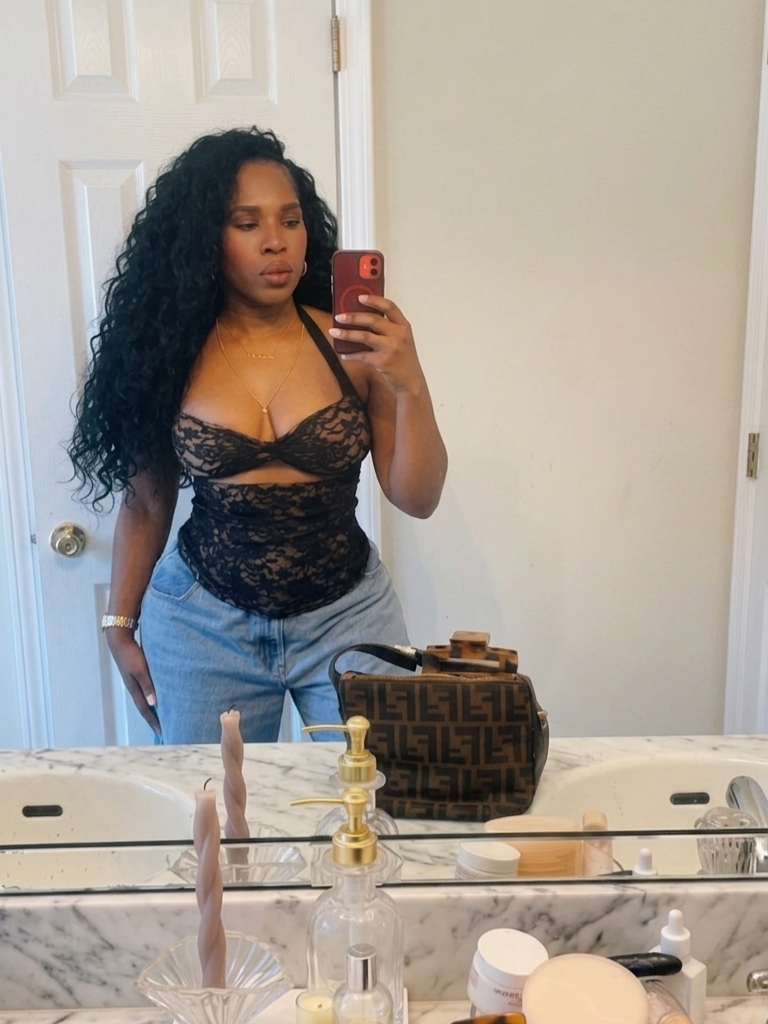 Midsummer lace halter