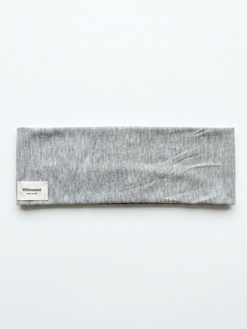 Muse Premium Headband in Heather Grey